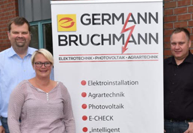 Sophie freut sich über ihr Praktikum zur Elektrotechnikerin bei der Germann & Bruchmann GmbH