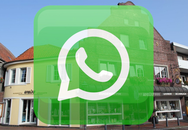 Uhren Optik Weiss ist ab sofort auch über WhatsApp erreichbar!