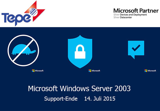 Der Windows Server 2003 verabschiedet sich - jetzt Gefahren abwehren!