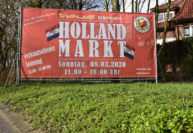 Die Vorbereitungen sind auf der Zielgeraden: Verkaufsoffener Sonntag mit Holland-Markt am 8. März