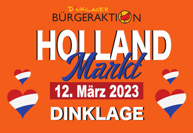 „Hoi, de Nederlanders komen eraan“ – verkaufsoffener Sonntag mit Hollandmarkt
