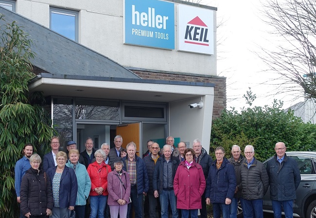 Profiwerkzeuge aus Dinklage: Senioren-Union besucht Firma Heller