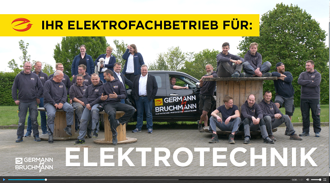 Elektrotechnik Germann & Bruchmann GmbH präsentiert sich in neuem Imagefilm