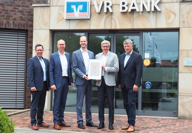 VR BANK Dinklage-Steinfeld eG erhält erneut Auszeichnung ”Premium-Partner Förderberatung”