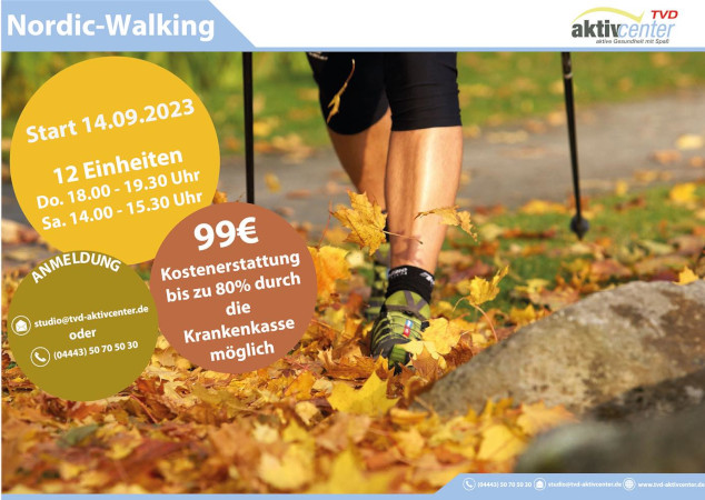 Neuer Nordic Walking Kurs startet am 14. September